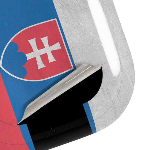 Slovakia Flag Distressed Galaxy Buds Pro Skin