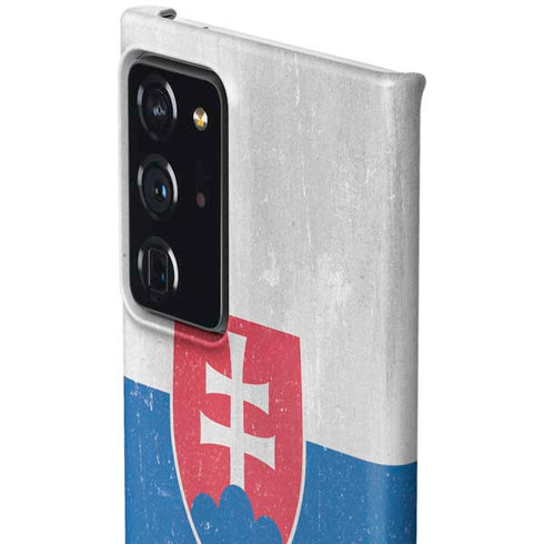 Slovakia Flag Distressed Galaxy Note20 Ultra 5G Lite Case