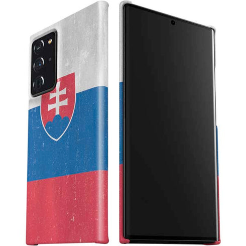 Slovakia Flag Distressed Galaxy Note20 Ultra 5G Lite Case
