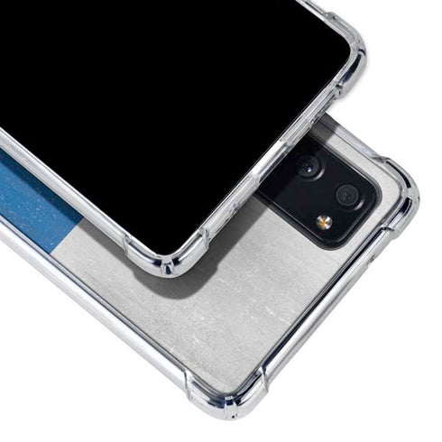 Slovakia Flag Distressed Galaxy S20 FE Clear Case
