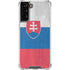 Slovakia Flag Distressed Galaxy S22 Plus Clear Case