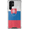 Slovakia Flag Distressed Galaxy S22 Ultra Clear Case