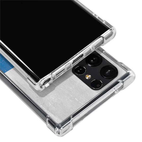 Slovakia Flag Distressed Galaxy S22 Ultra Clear Case