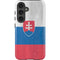 Slovakia Flag Distressed Galaxy S24 Impact Case