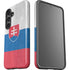 Slovakia Flag Distressed Galaxy S24 Plus Impact Case