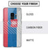 Slovakia Flag Distressed Galaxy S9 Skin