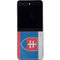 Slovakia Flag Distressed Galaxy Z Flip5 5G Skin