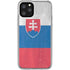 Slovakia Flag Distressed iPhone 11 Pro Clear Case