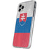 Slovakia Flag Distressed iPhone 11 Pro Clear Case