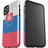 Slovakia Flag Distressed iPhone 11 Pro Max Impact Case