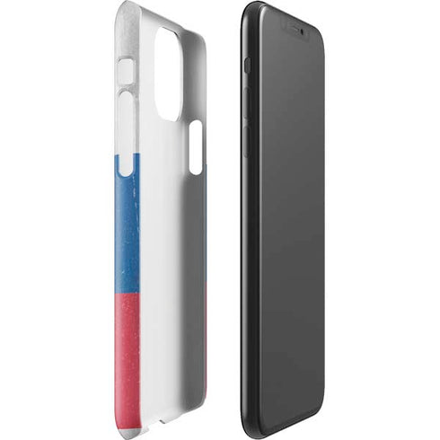 Slovakia Flag Distressed iPhone 11 Pro Max Lite Case