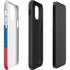 Slovakia Flag Distressed iPhone 12 Impact Case