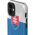 Slovakia Flag Distressed iPhone 12 Mini Impact Case