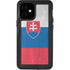 Slovakia Flag Distressed iPhone 12 Mini Waterproof Case