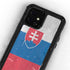 Slovakia Flag Distressed iPhone 12 Mini Waterproof Case