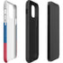 Slovakia Flag Distressed iPhone 12 Pro Impact Case