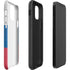 Slovakia Flag Distressed iPhone 12 Pro Max Impact Case