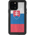 Slovakia Flag Distressed iPhone 12 Pro Waterproof Case