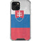 Slovakia Flag Distressed iPhone 13 Mini Clear Case