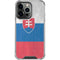Slovakia Flag Distressed iPhone 13 Pro Clear Case