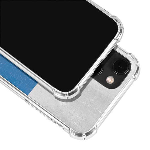 Slovakia Flag Distressed iPhone 14 Plus Clear Case