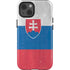 Slovakia Flag Distressed iPhone 14 Impact Case