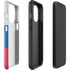 Slovakia Flag Distressed iPhone 15 Pro Impact Case