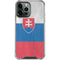 Slovakia Flag Distressed iPhone 14 Pro Max Clear Case