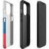 Slovakia Flag Distressed iPhone 14 Pro Max Impact Case