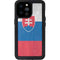 Slovakia Flag Distressed iPhone 14 Pro Max Waterproof Case