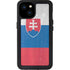 Slovakia Flag Distressed iPhone 15 Plus Waterproof Case