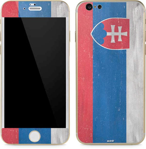 Slovakia Flag Distressed iPhone 6/6s Skin