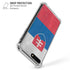 Slovakia Flag Distressed iPhone 7/8 Plus Clear Case