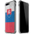 Slovakia Flag Distressed iPhone 7/8 Plus Clear Case