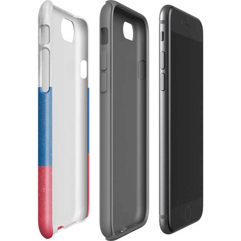 Slovakia Flag Distressed iPhone SE (2nd & 3rd Gen) Pro Case