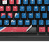 Slovakia Flag Distressed K95 RGB PLATINUM Mechanical Gaming Keyboard Skin
