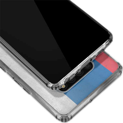 Slovakia Flag Distressed LG Stylo 6 Clear Case