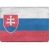 Slovakia Flag Distressed MacBook Pro 14in (2021-24) Skin