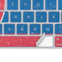 Slovakia Flag Distressed Magic Keyboard Skin