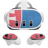 Slovakia Flag Distressed Meta Quest 3 Skin