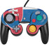 Slovakia Flag Distressed Nintendo GameCube Controller Skin