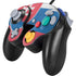 Slovakia Flag Distressed Nintendo GameCube Controller Skin
