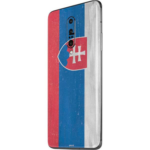 Slovakia Flag Distressed OnePlus 7 Pro Skin