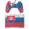 Slovakia Flag Distressed PlayStation Classic Bundle Skin