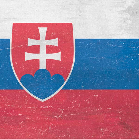 Slovakia Flag Distressed PS4 Controller Skin