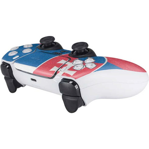 Slovakia Flag Distressed PS5 Controller Skin