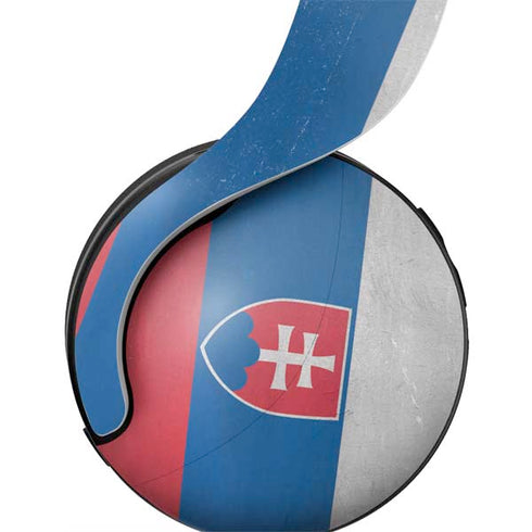 Slovakia Flag Distressed PULSE 3D Wireless Headset for PS5 Skin