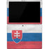 Slovakia Flag Distressed Surface Pro 7 Skin