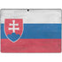 Slovakia Flag Distressed Surface Pro 9 Skin
