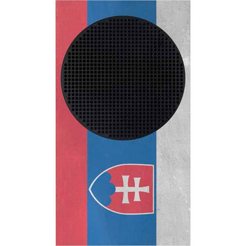 Slovakia Flag Distressed Xbox Series S Skins